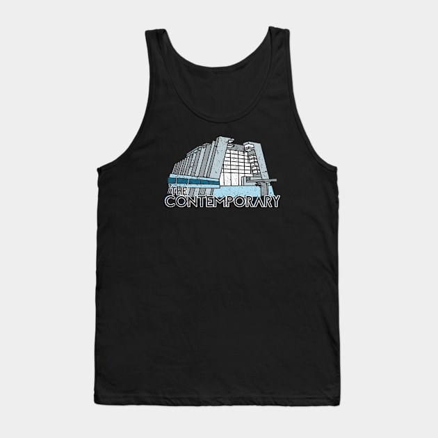 Contemporary Resort Retro Tank Top by The Most Magical Place On Shirts